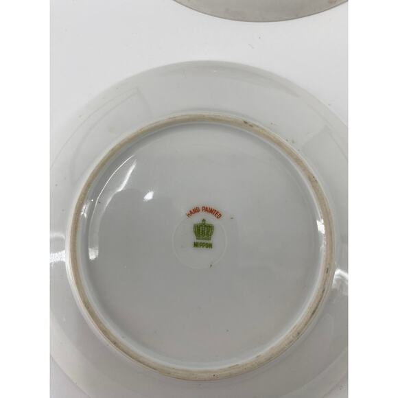 set of 4 VTG Independence Ironstone Castleton China platter 13”x9” sunset Japan - Picture 6 of 12